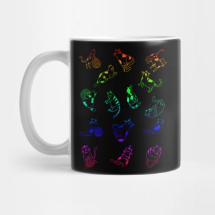 cats pattern Mug